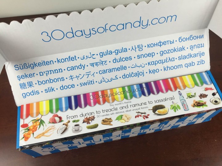30 days of candy from durian to treacle july 2015 review