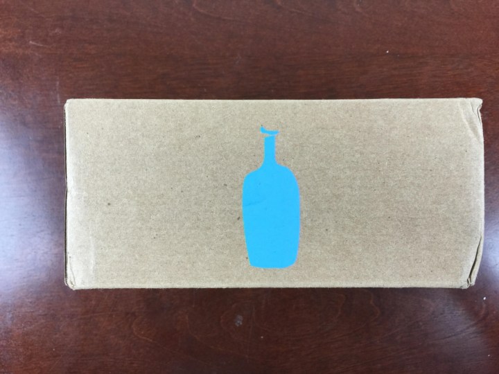 blue bottle july 2015 box