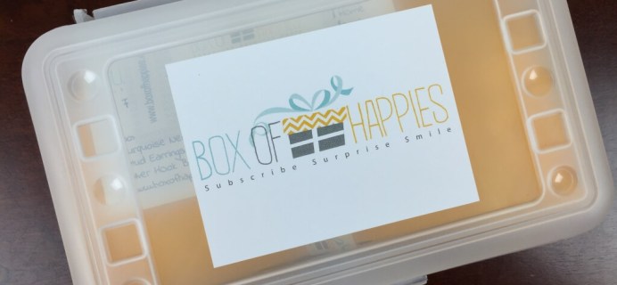 Box of Happies Subscription Box Review – July 2015