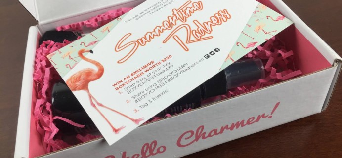 BoxyCharm Subscription Box Review – July 2015