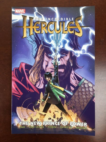 comic con box august 2015 hercules graphic novel