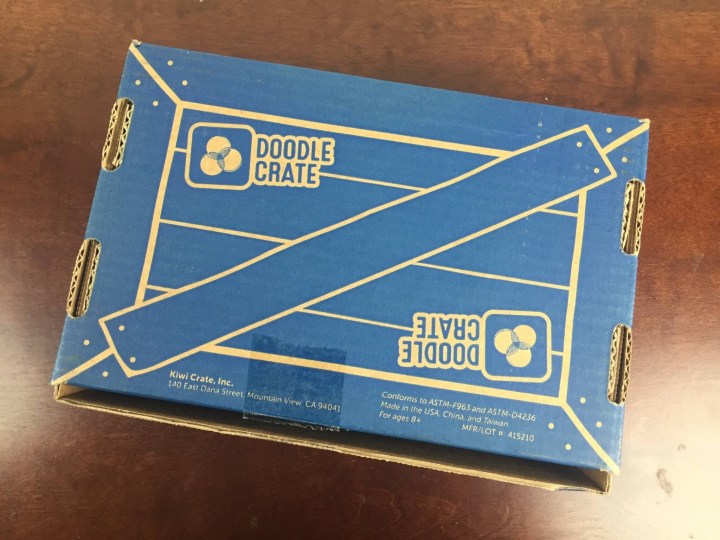 doodle crate july 2015 box