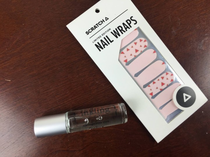 fabfitfun vip box summer 2015 nail wraps perfume