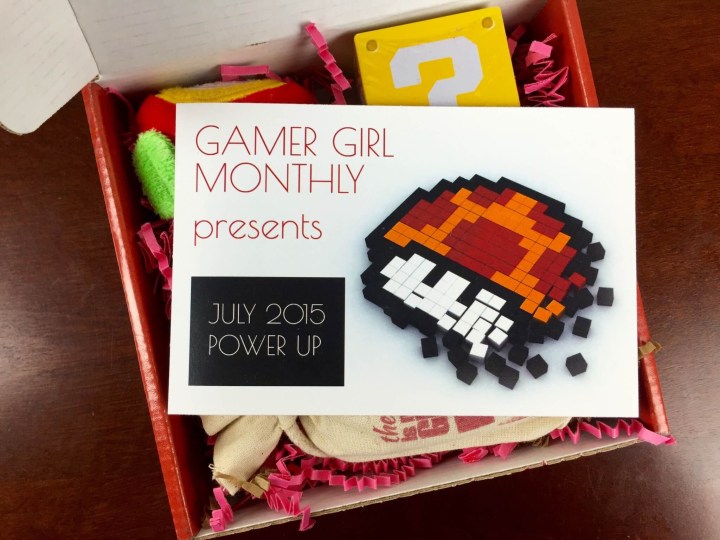 gamer girl monthly july 2015 unboxing