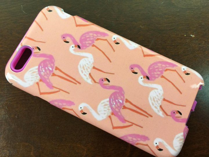 golden tote july 2015 flamingo iphone case