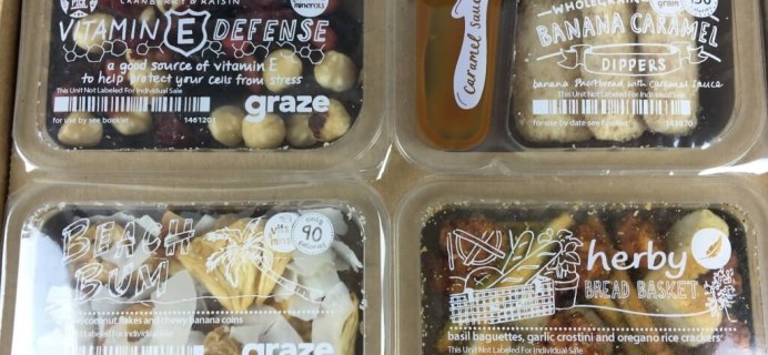 Graze Snack Subscription Box Review & Free Trial Box Offer!
