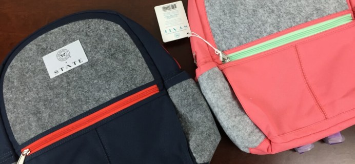 Honest Company x State Kids Backpacks Review