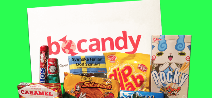Bocandy International Candy Subscription Coupon Code – 60% Off First Month!