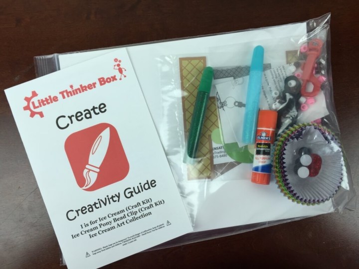 little thinker box july 2015 create