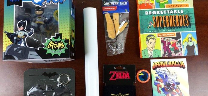 Loot Crate July 2015 Review + Coupon Code