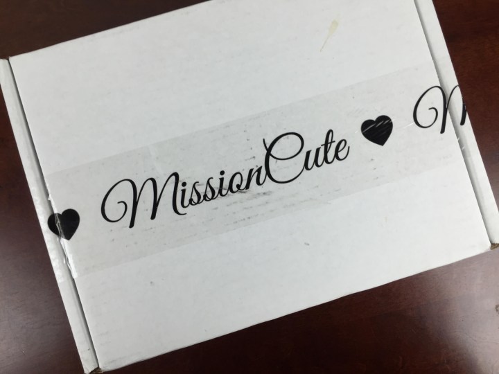 mission cute july 2015 box