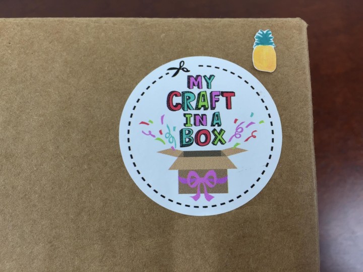 my craft in a box july 2015 box