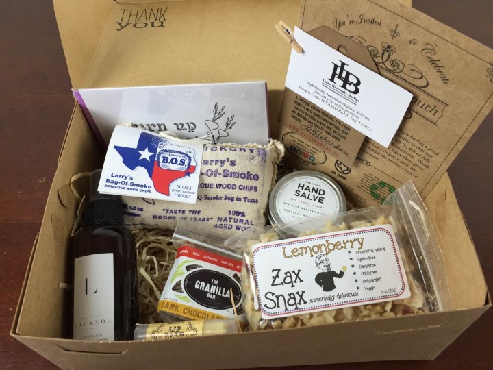 my texas market july 2015 first box