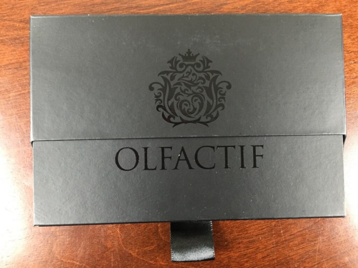 olfactif perfume subscription box july 2015 box inner