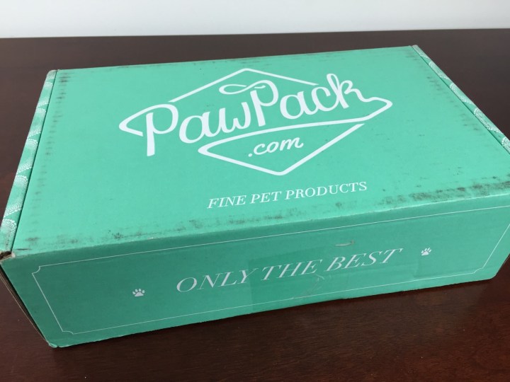 pawpack july 2015 box