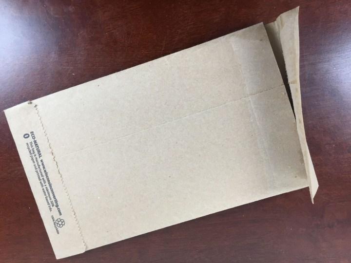rawspicebar july 2015 envelope