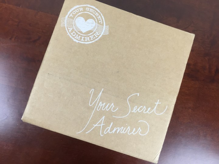 your secret admirer box july 2015 box
