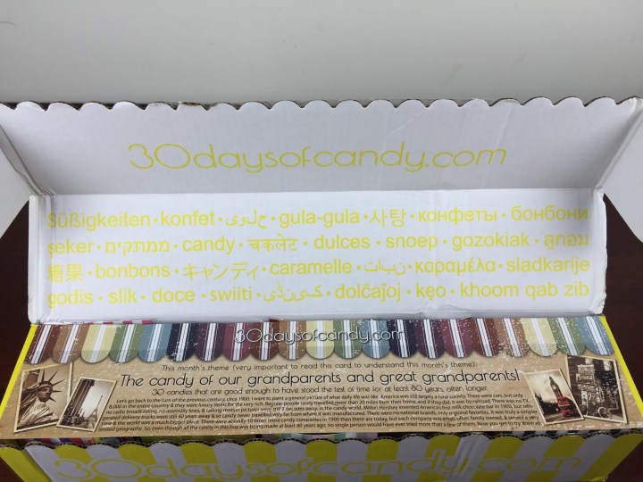 30 days of candy august 2015 unboxing