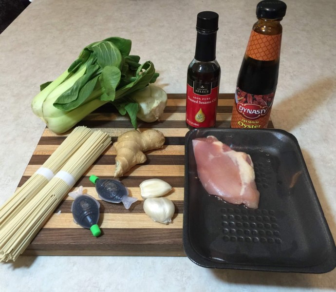 Chicken Chow Mein ingredients