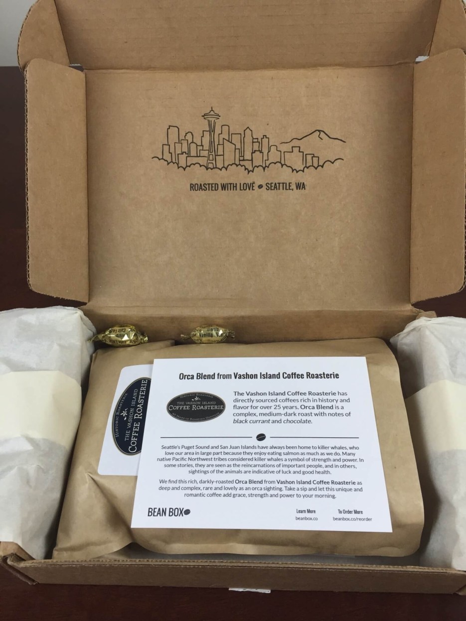 Bean Box Coffee Subscription Box Review & Coupon August 2015 Hello