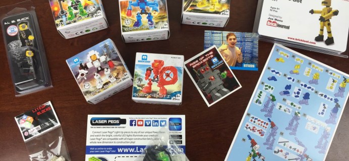 Brick Loot Subscription Box Review + Coupon – August 2015