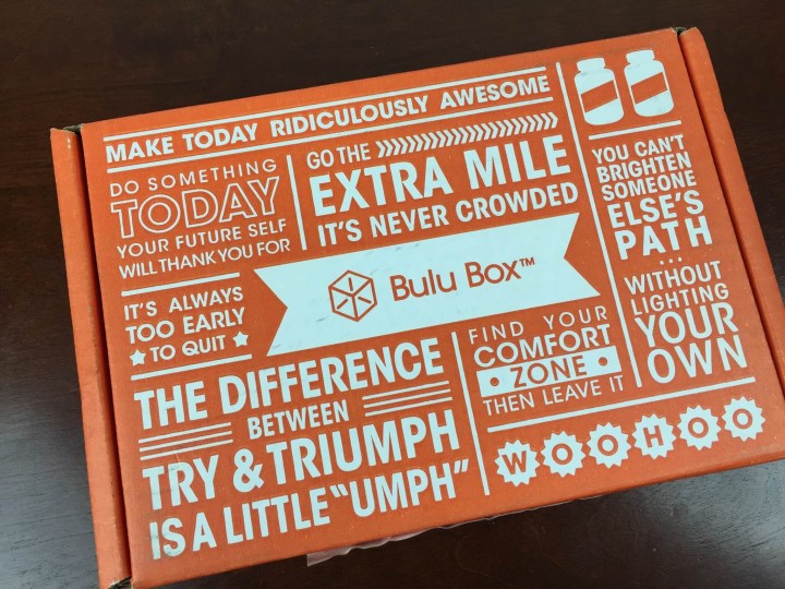 bulu box august 2015 box