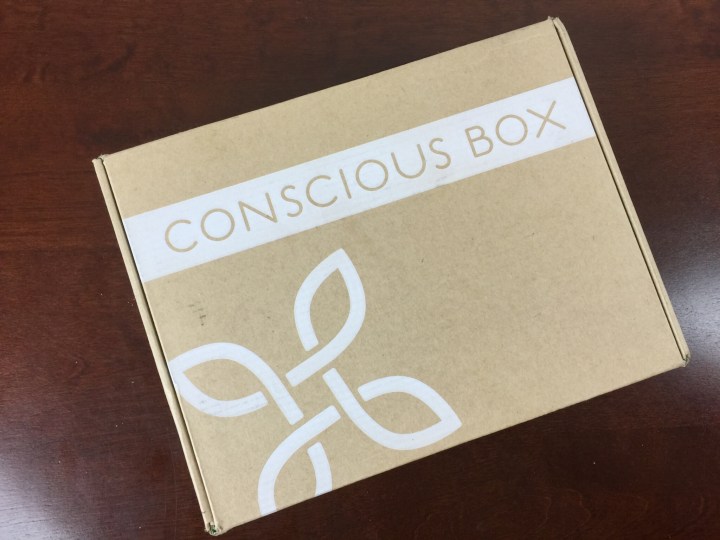 conscious box premium august 2015 box
