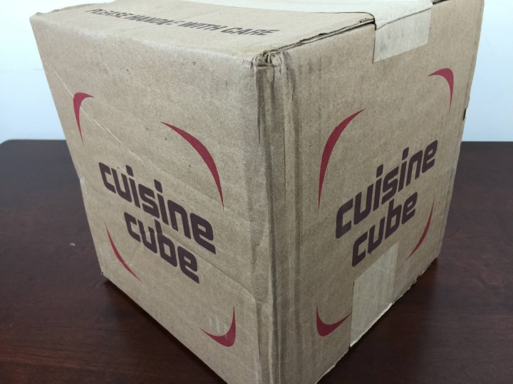 cuisine cube august 2015 box
