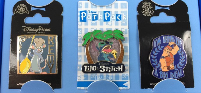 August 2015 Disney Park Pack: Pin Trading Edition Review
