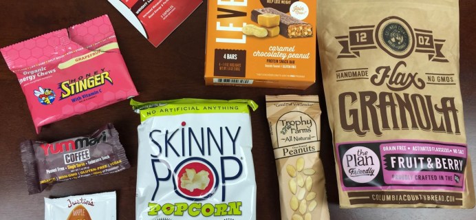 July 2015 Fit Snack Subscription Box Review & Coupon
