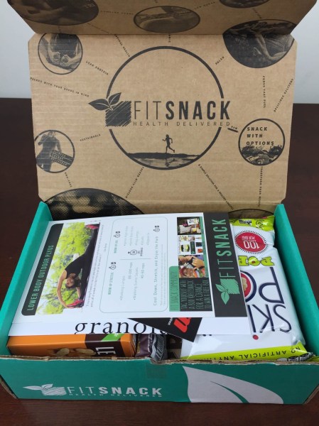 fit snack july 2015 unboxing