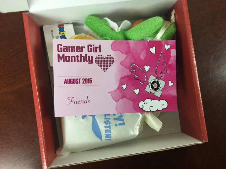 gamer girl monthly august 2015 unboxing