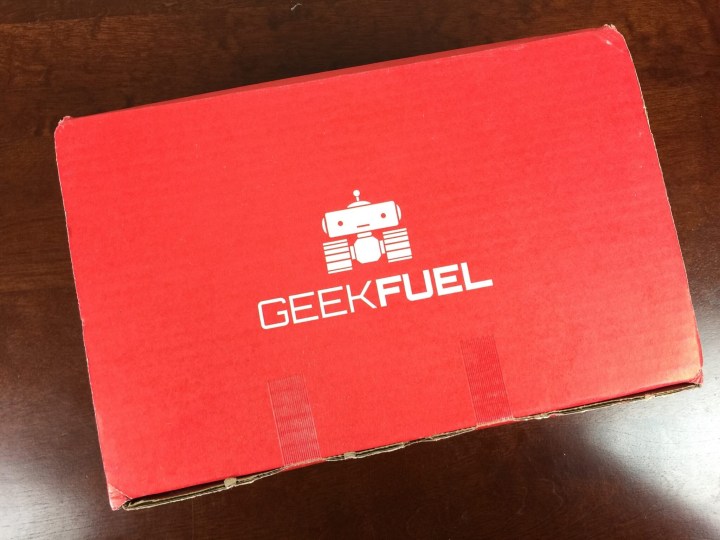 geek fuel august 2015 box