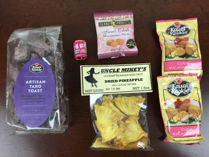 hawaii snack box august 2015 review