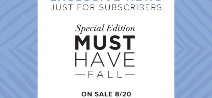Popsugar Must Have Special Edition Fall Box Complete Spoilers!