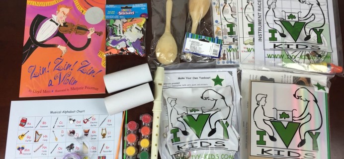 Ivy Kids August 2015 Subscription Box Review & Coupons
