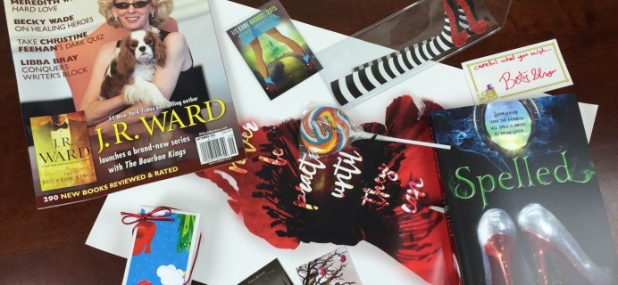 August 2015 Lit-Cube Book Subscription Box Review