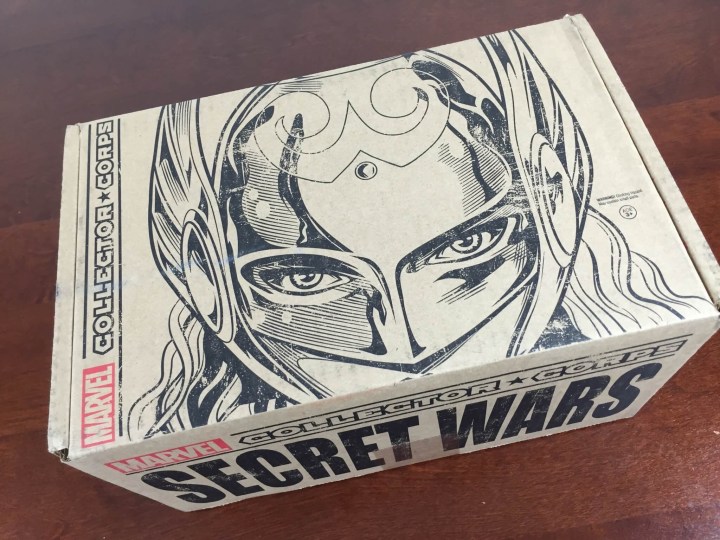 marvel collector corps secret wars august 2015 box