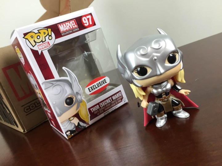 marvel collector corps secret wars august 2015 funko exclusive thor