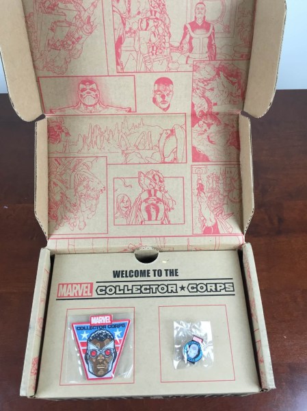marvel collector corps secret wars august 2015 unboxing
