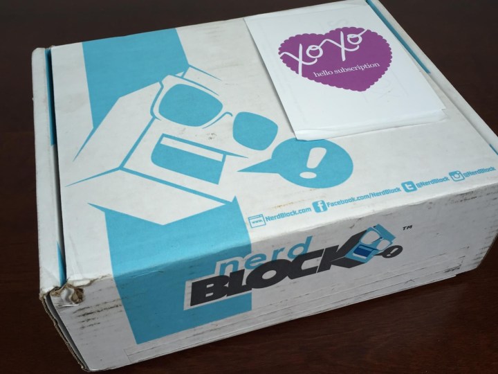 nerd block august 2015 box