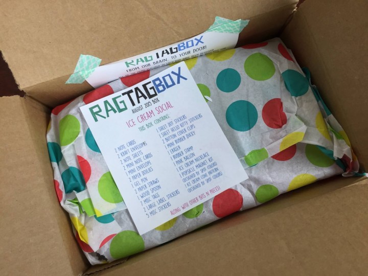 ragtag box review august 2015 unboxing