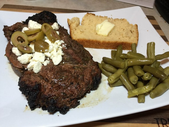 summer 2015 Herb-Seasoned Greek Steaks
