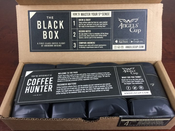 angels cup black box september 2015 unboxing