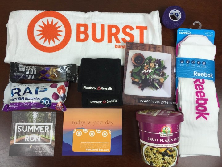 burst box august 2015 review