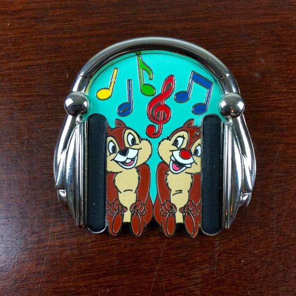 disney park pack pin trading september 2015 chip dale headphones