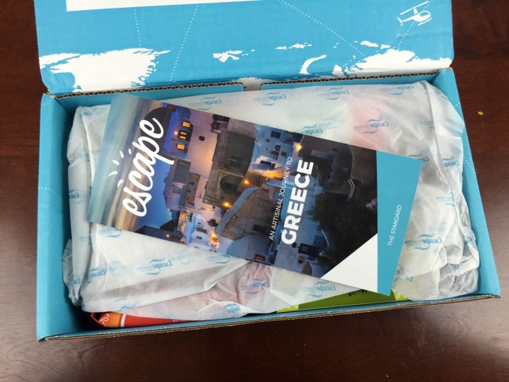 escape monthly greece september 2015 unbox