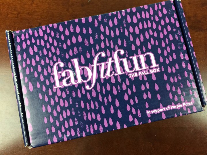 fabfitfun vip box fall 2015 box