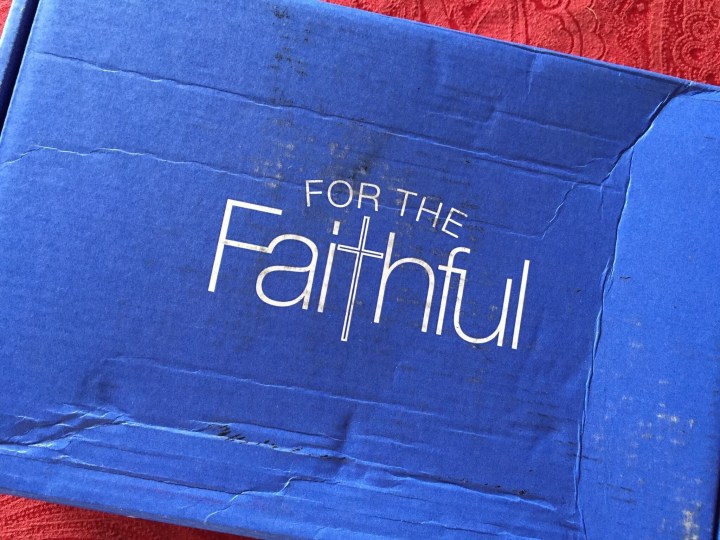 for the faithful august 2015 box