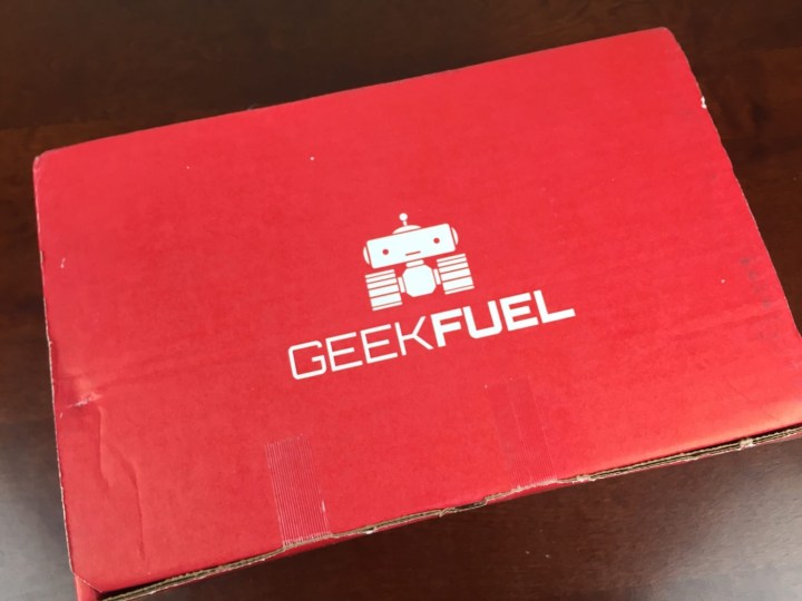 geek fuel september 2015 box